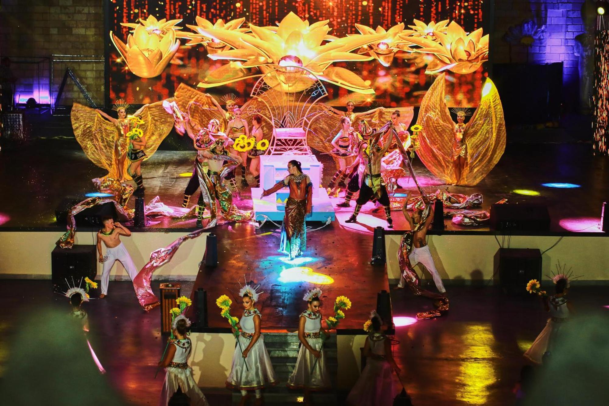 Pickalbatros Laguna Vista Aqua Park ชาร์มเอลชีค ภายนอก รูปภาพ The 2014 opening ceremony of the 2014 Asian Games