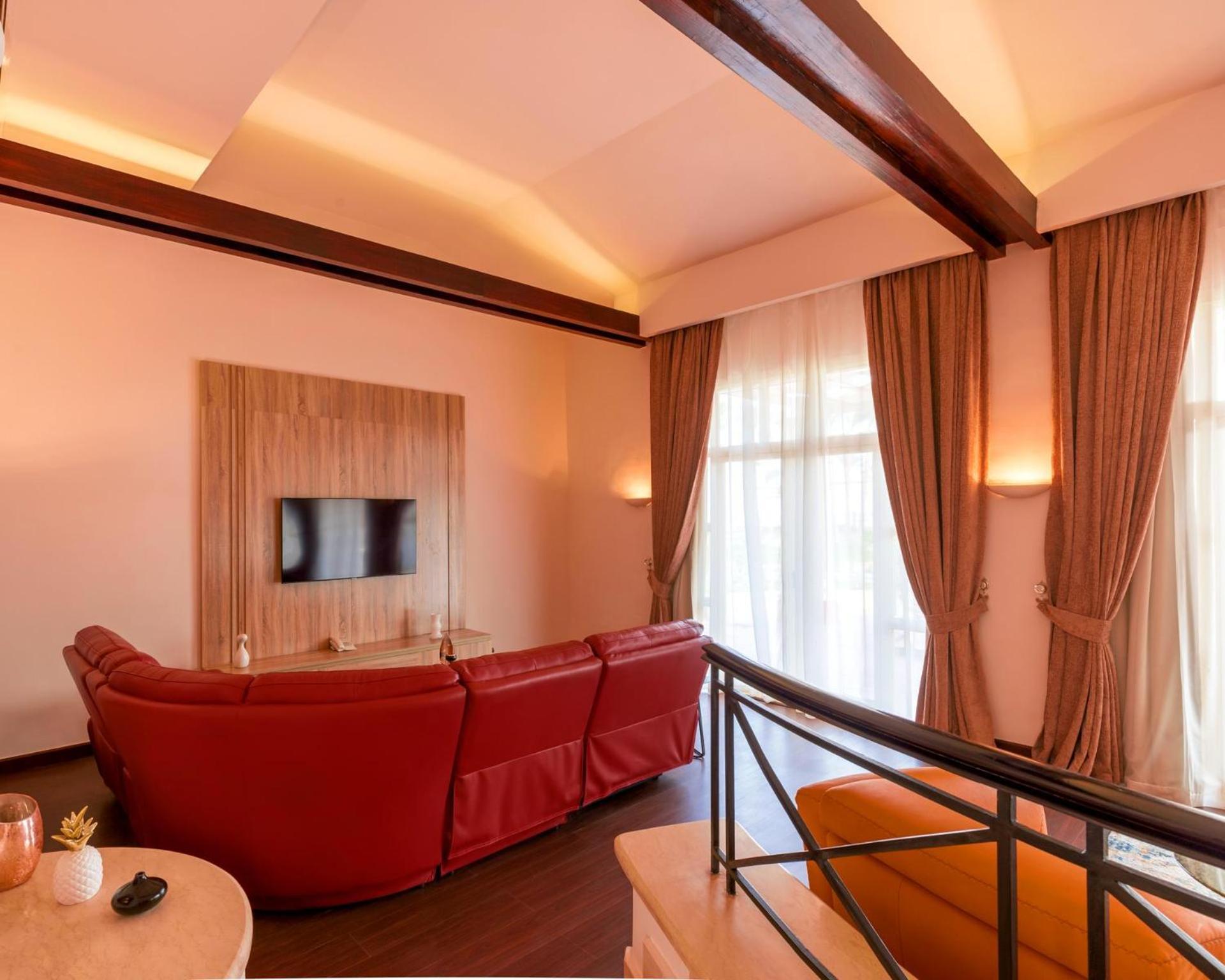 Pickalbatros Laguna Vista Aqua Park ชาร์มเอลชีค ภายนอก รูปภาพ Interior of a room at the hotel